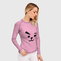 Рашгард женский BT21 Cooky, цвет: 3D-принт — фото 2