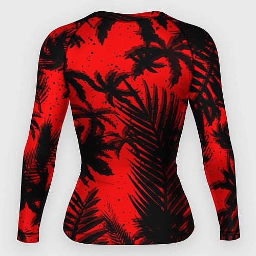 Женский рашгард Rainbow six тропик паттерн / 3D-принт – фото 2