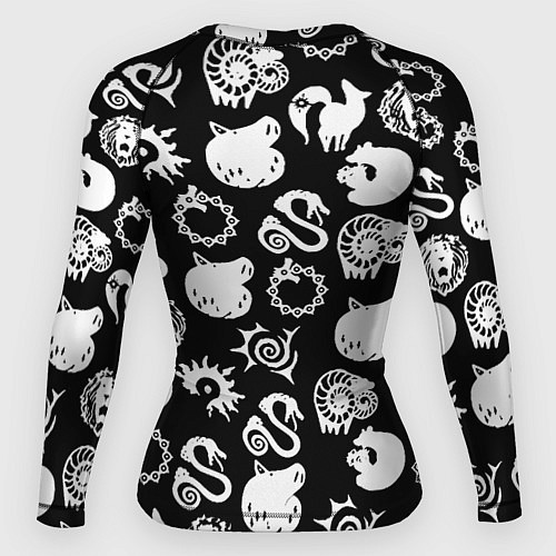 Женский рашгард Among us anime / 3D-принт – фото 2