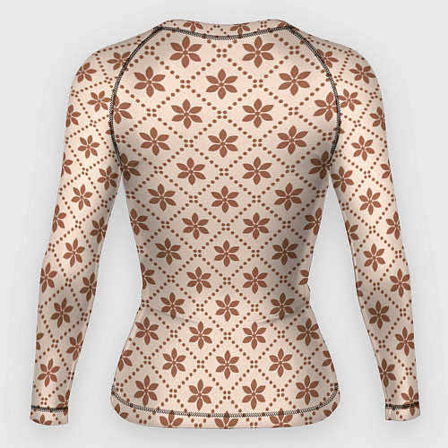 Женский рашгард Гусси - надпись узор / 3D-принт – фото 2