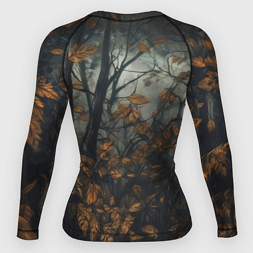 Женский рашгард Суровый волчара / 3D-принт – фото 2