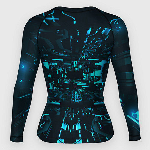Женский рашгард Эффект погружения / 3D-принт – фото 2