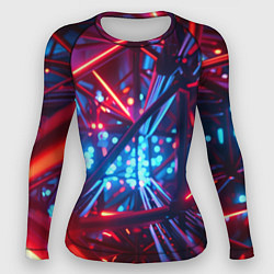 Женский рашгард Неоновые трубки
