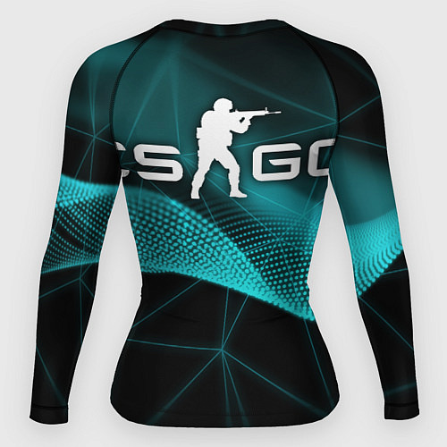 Женский рашгард Контра - Cs Go Керамбит / 3D-принт – фото 2