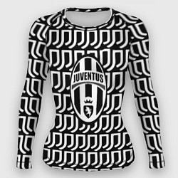 Рашгард женский Juventus fc pattern, цвет: 3D-принт