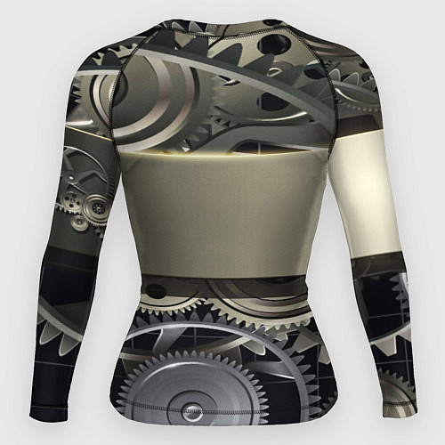 Женский рашгард FIAT logo motors / 3D-принт – фото 2