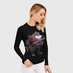 Рашгард женский Снайпер Dota 2, цвет: 3D-принт — фото 2
