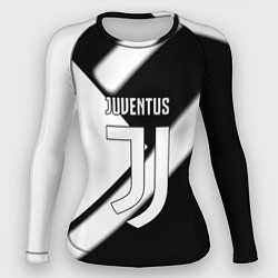 Рашгард женский Juventus geometry steel, цвет: 3D-принт