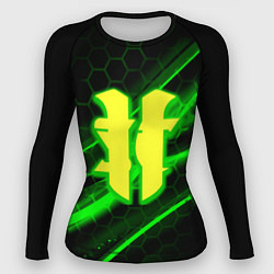 Женский рашгард Starcraft 2 кислотные соты линии