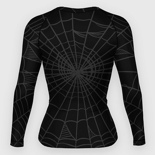 Женский рашгард Логотип паука на фоне паутины косплей костюм Морал / 3D-принт – фото 2