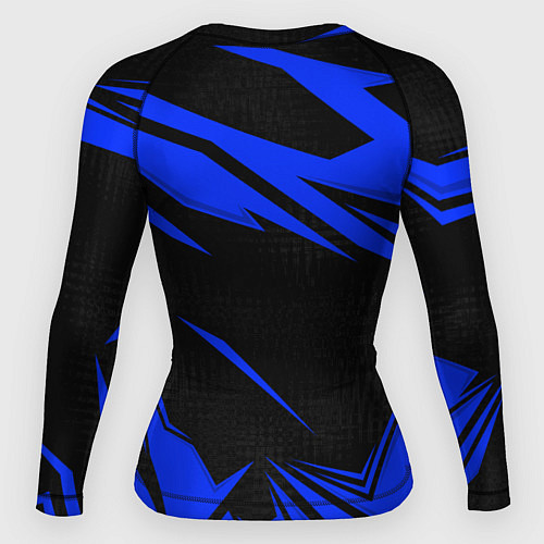 Женский рашгард Субару - синий / 3D-принт – фото 2