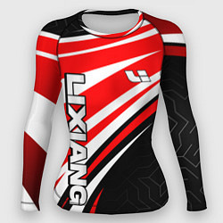 Рашгард женский Lixiang- red sport uniform, цвет: 3D-принт