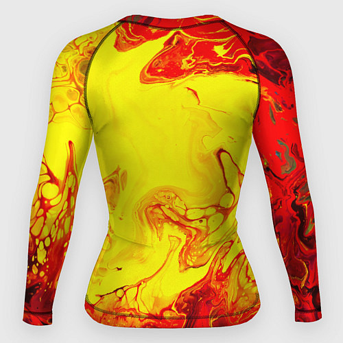 Женский рашгард Arctic Monkeys - ядовитые подтеки / 3D-принт – фото 2