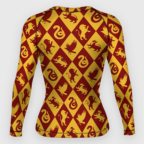 Женский рашгард Гарри Поттер факультеты / 3D-принт – фото 2