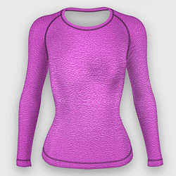 Рашгард женский Текстура розовой кожи, цвет: 3D-принт
