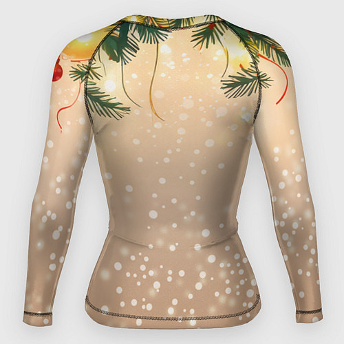 Женский рашгард Веселая змея 2025 / 3D-принт – фото 2