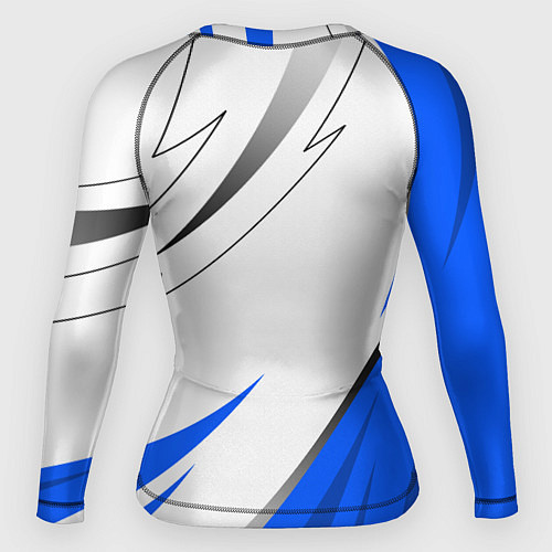 Женский рашгард Российский синий - герб / 3D-принт – фото 2