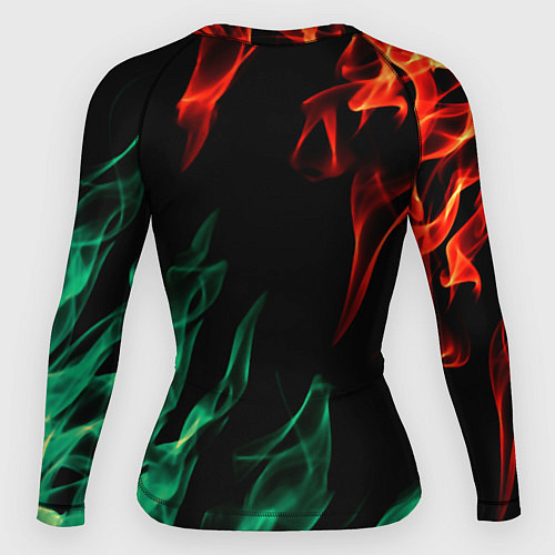 Женский рашгард Prima world flame / 3D-принт – фото 2