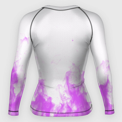 Женский рашгард Monster energy neon flame / 3D-принт – фото 2