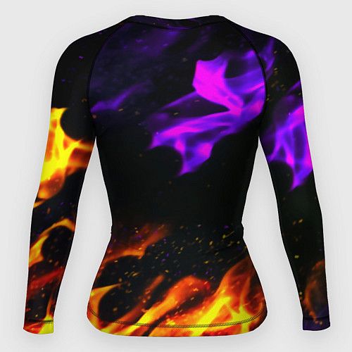 Женский рашгард Warthunder neon flame / 3D-принт – фото 2