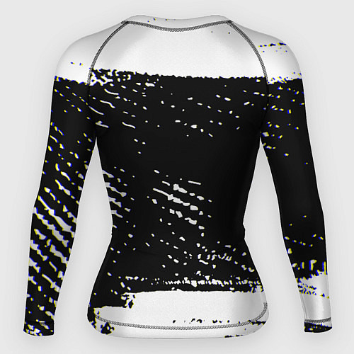 Женский рашгард Rainbow six краски штрихи / 3D-принт – фото 2