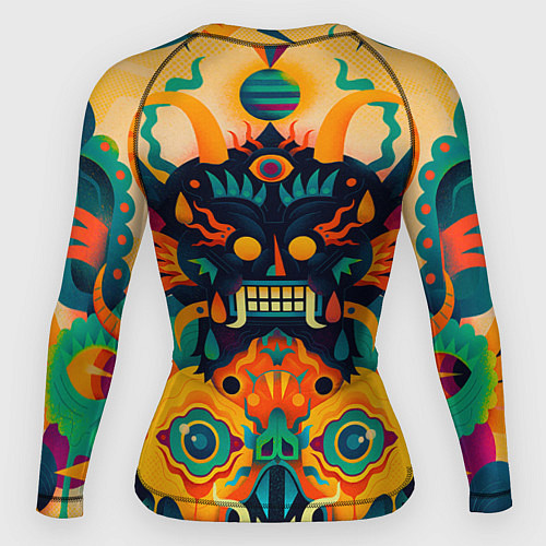 Женский рашгард Китайский монстр / 3D-принт – фото 2