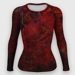 Женский рашгард Абстракция - dark grunge mood
