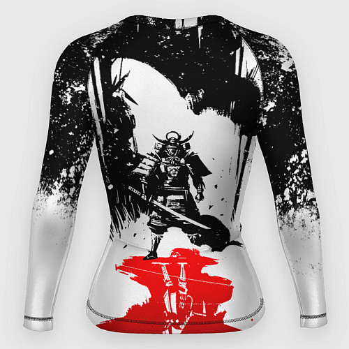 Женский рашгард Assassins creed shadows - два ассасина / 3D-принт – фото 2