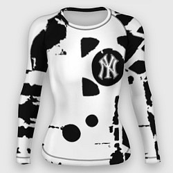 Рашгард женский New York yankees - baseball team pattern, цвет: 3D-принт