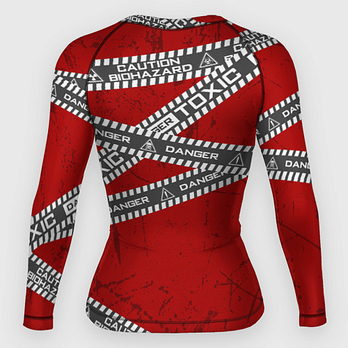Женский рашгард Bio опасность / 3D-принт – фото 2