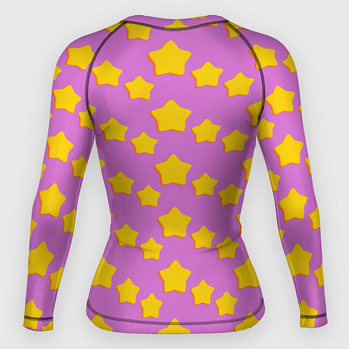 Женский рашгард Звезды-пряники / 3D-принт – фото 2