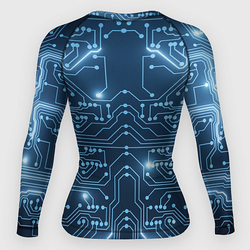 Женский рашгард Системная плата / 3D-принт – фото 2