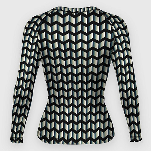 Женский рашгард Шифер / 3D-принт – фото 2