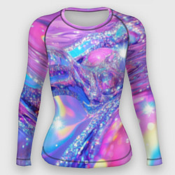 Женский рашгард Розовые блестки