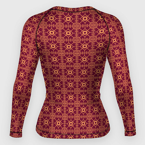 Женский рашгард Китайский флёр / 3D-принт – фото 2