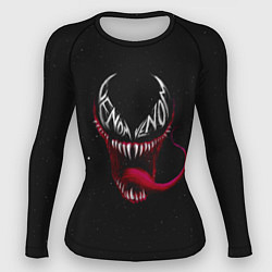 Женский рашгард Веном в темноте