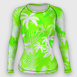 Женский рашгард Кислотные тропики