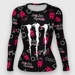 Женский рашгард Monster energy x Ojingeo geim