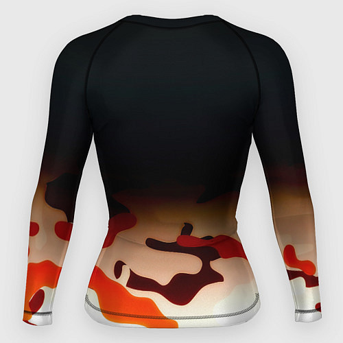 Женский рашгард Roma камуфляжный стиль / 3D-принт – фото 2
