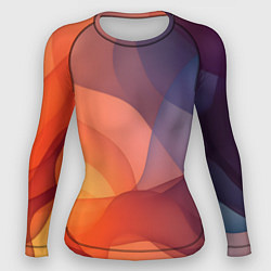 Женский рашгард Летящая вуаль