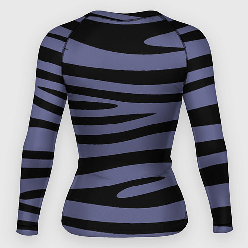 Женский рашгард Морские полоски / 3D-принт – фото 2