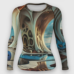 Женский рашгард Современная пещера