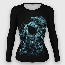 Женский рашгард Космонавт в опасности