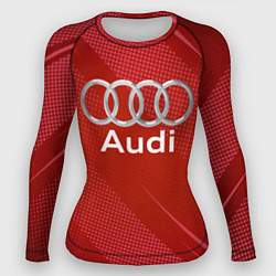 Женский рашгард Audi - абстракция