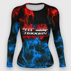 Женский рашгард Tekken огненные стиль