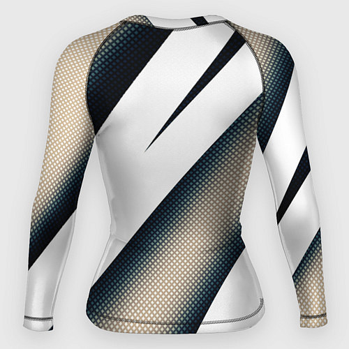 Женский рашгард Geely sport полосы / 3D-принт – фото 2