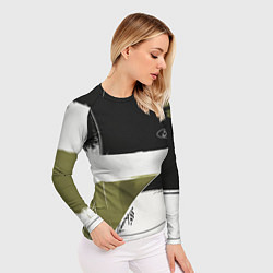 Рашгард женский Ford эмблема, цвет: 3D-принт — фото 2