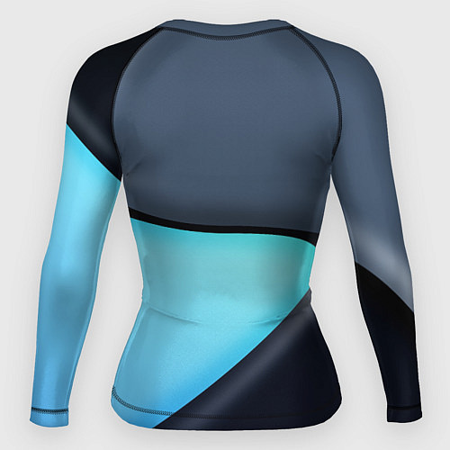 Женский рашгард Разноцветный / 3D-принт – фото 2