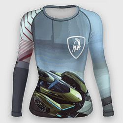 Женский рашгард Lamborghini - motorsport extreme
