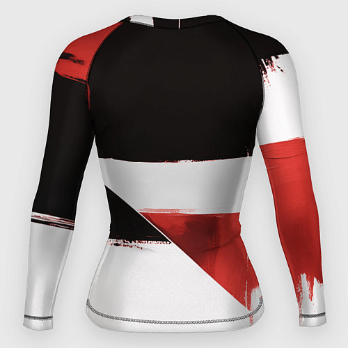 Женский рашгард Митсубиси логотип / 3D-принт – фото 2